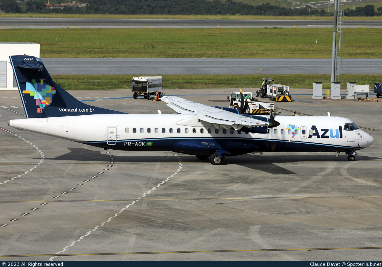 Photo of PR-AQK - ATR 72-600 operated by Azul