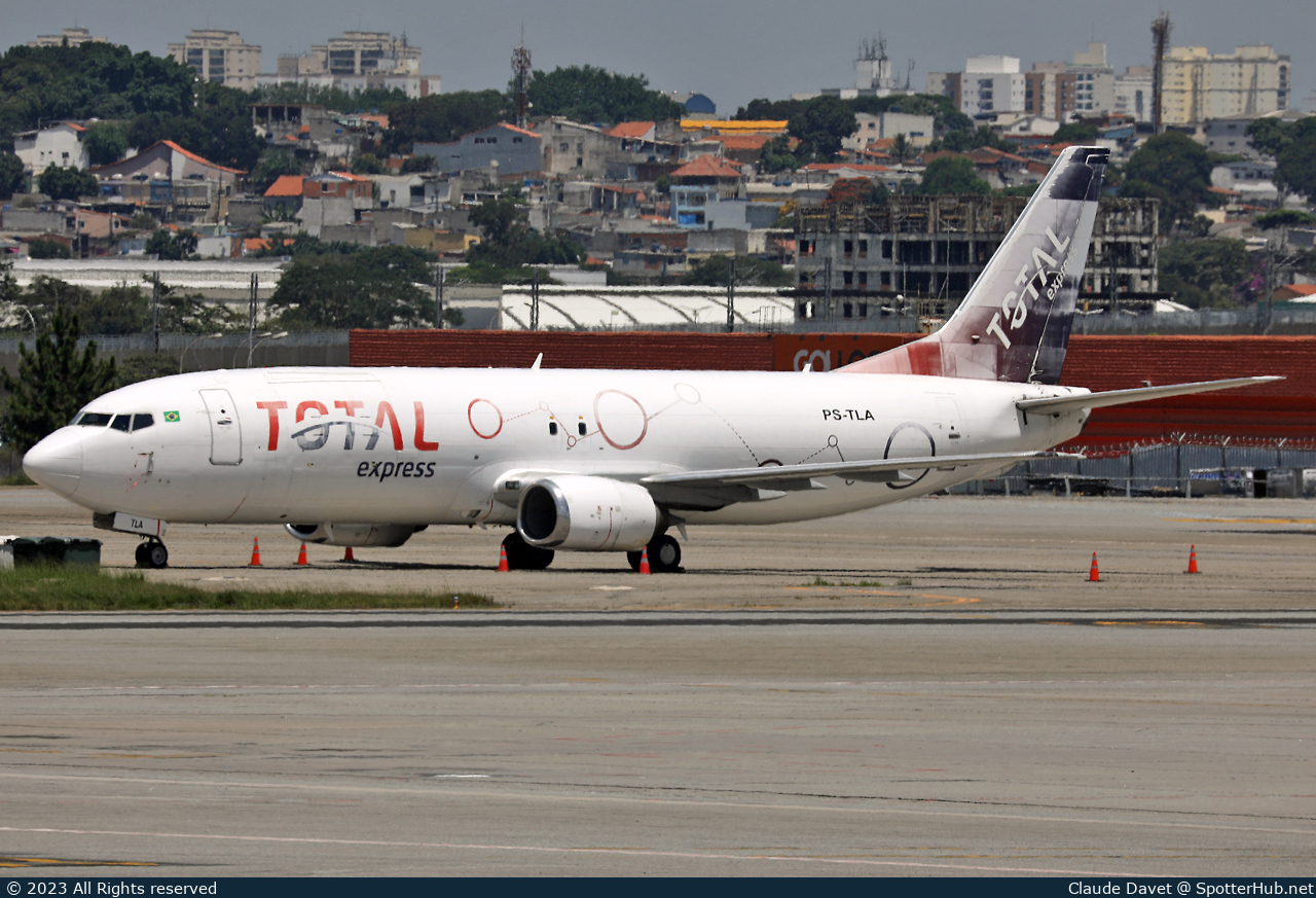 Photo of PS-TLA - Boeing 737-45D(SF) operated by Total Linhas Aéreas