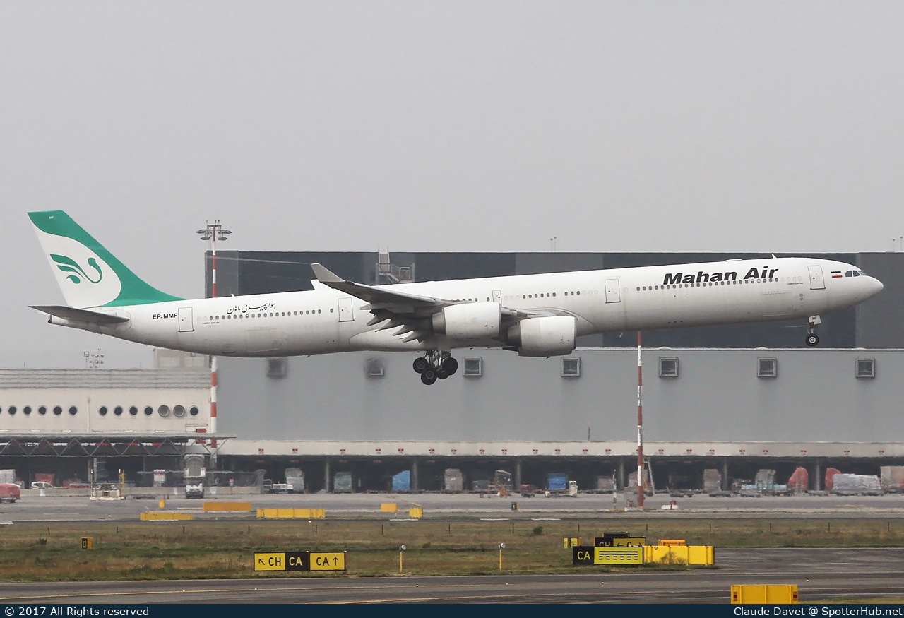 Photo of EP-MMF - Airbus A340-642 operated by Mahan Air