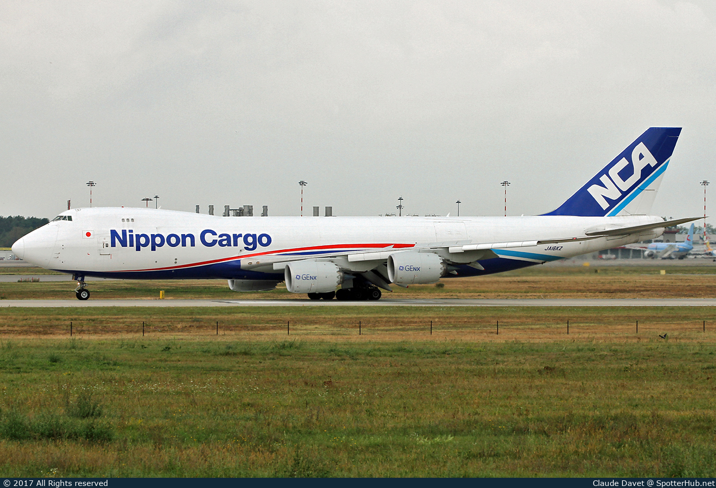 Photo of JA16KZ - Boeing 747-8KZF operated by Nippon Cargo Airlines