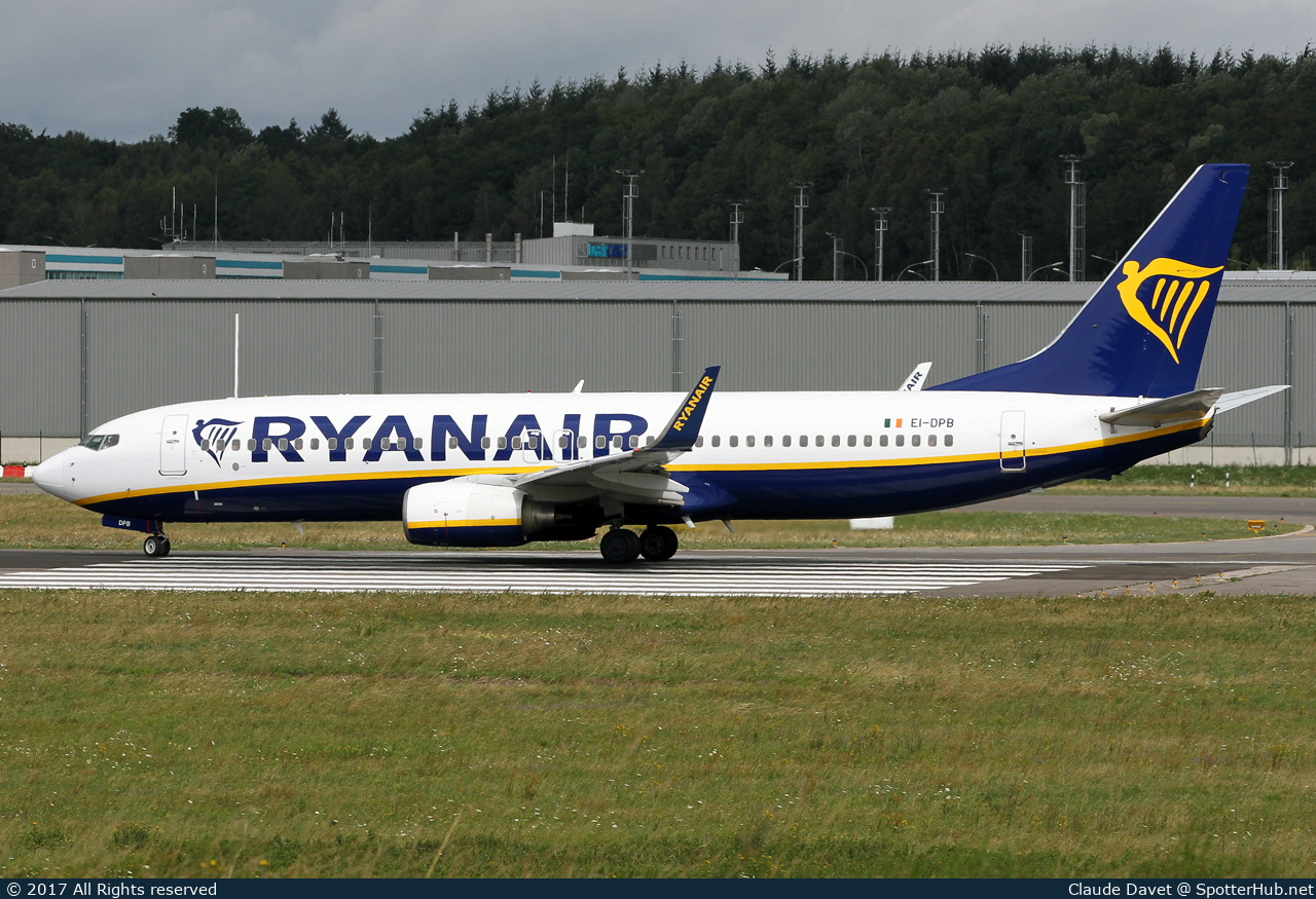 Photo of EI-DPB - Boeing 737-8AS operated by Ryanair