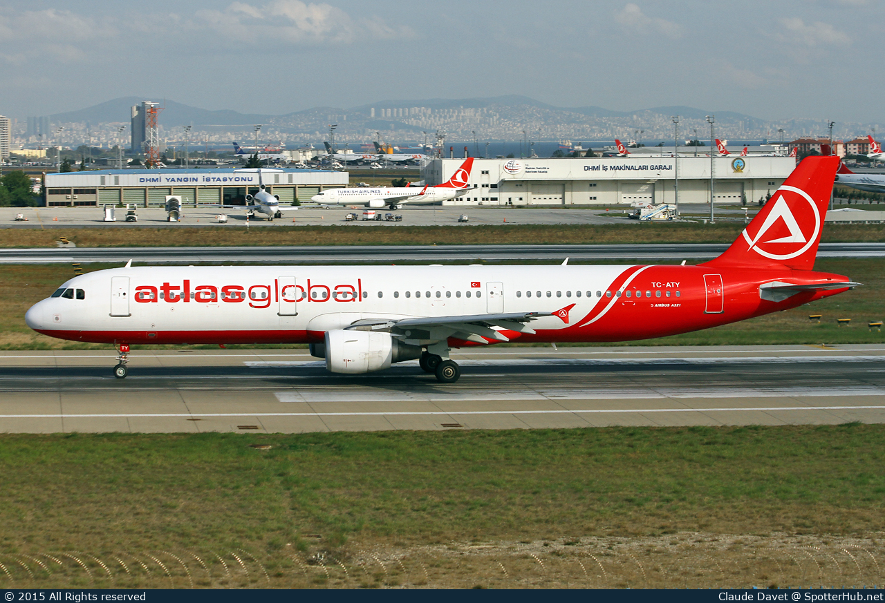 Photo of TC-ATY - Airbus A321-211 operated by AtlasGlobal