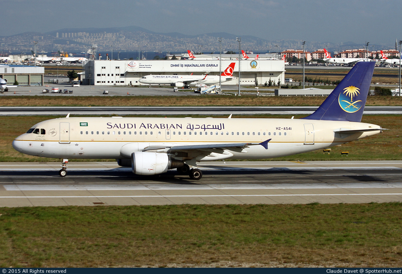 Photo of HZ-AS41 - Airbus A320-214 operated by Saudi Arabian Airlines
