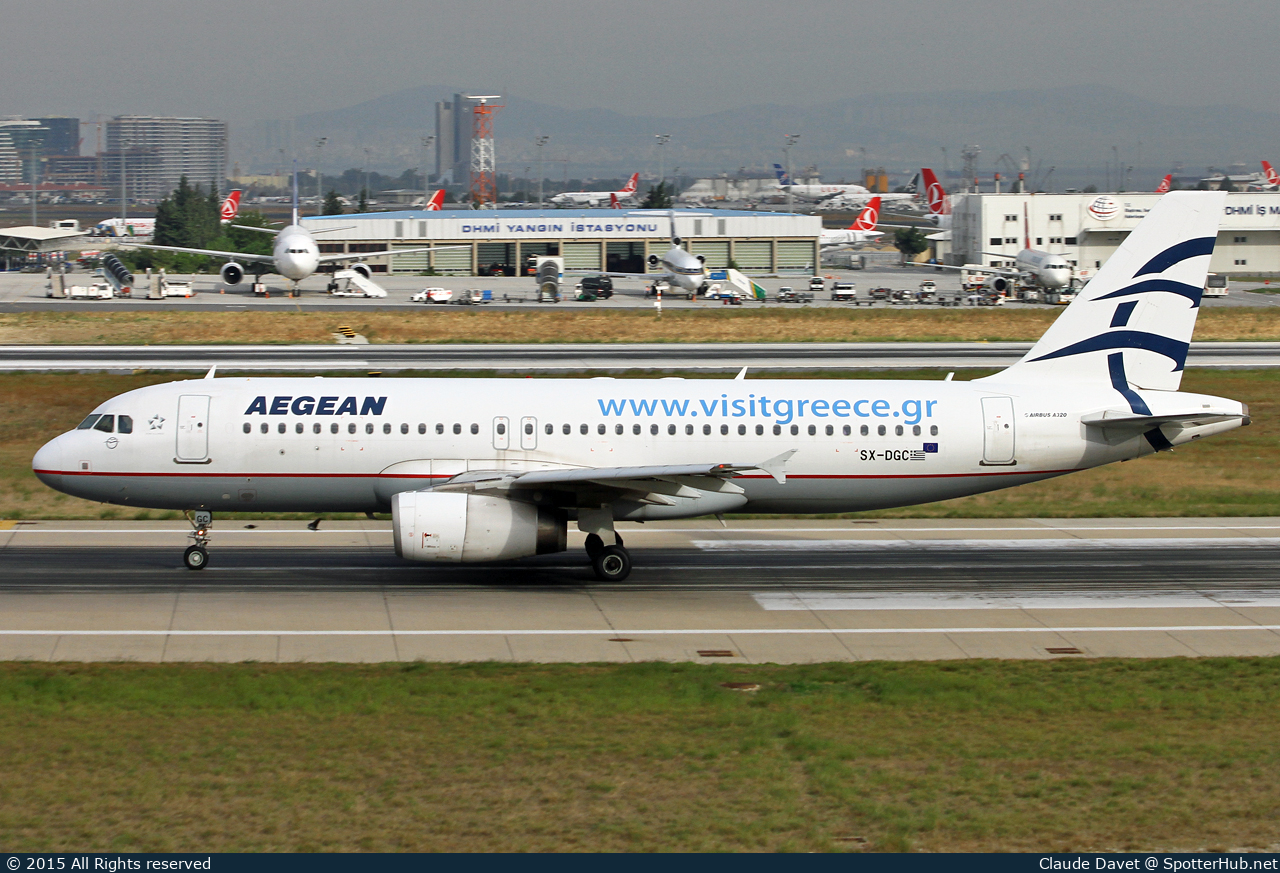 Photo of SX-DGC - Airbus A320-232 operated by Aegean Airlines