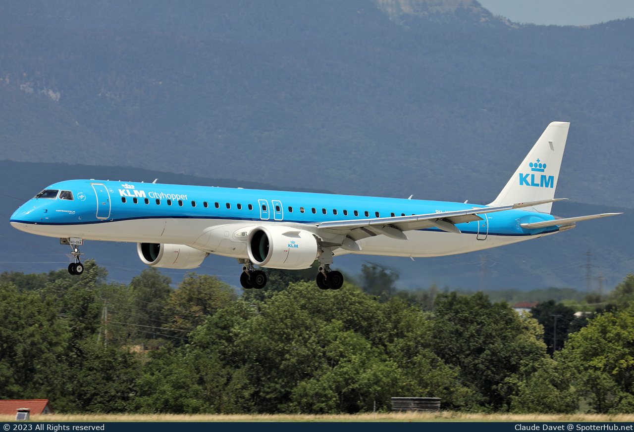 Photo of PH-NXI - Embraer ERJ-195-E2 operated by KLM Cityhopper