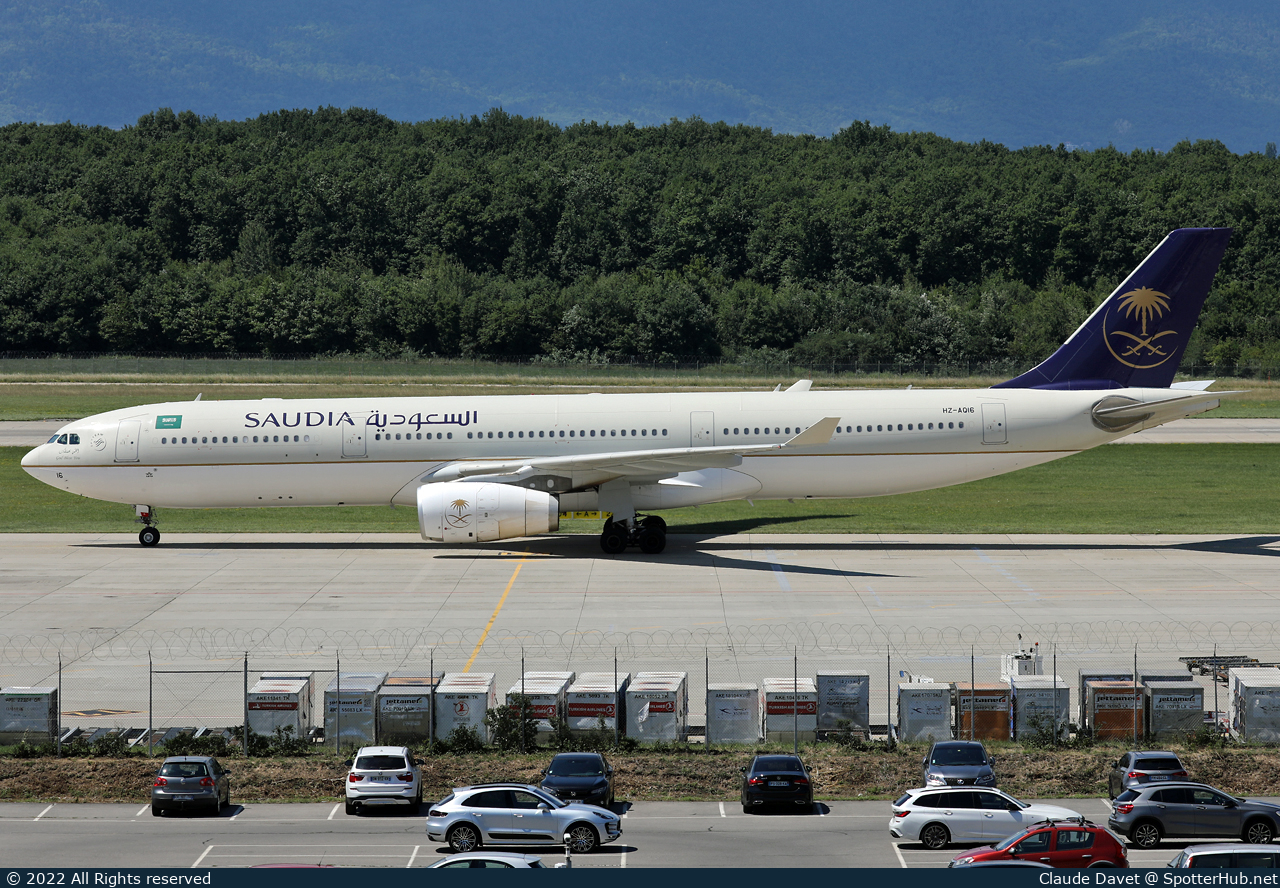 Photo of HZ-AQ16 - Airbus A330-343 operated by Saudia