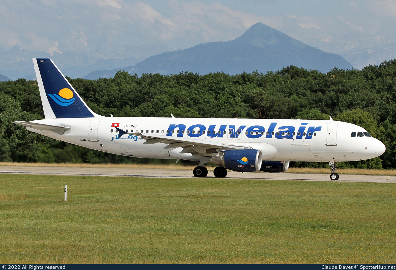 Photo of TS-INC - Airbus A320-214 operated by Nouvelair