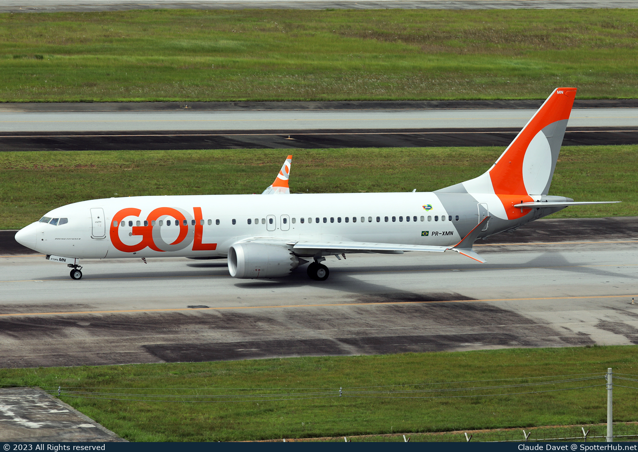 Photo of PR-XMN - Boeing 737 MAX 8 operated by GOL Linhas Aéreas
