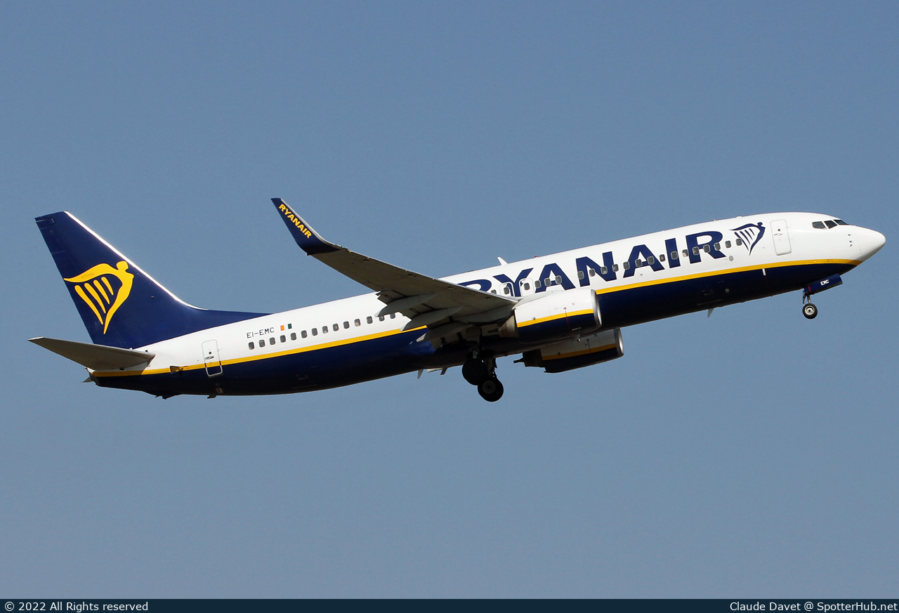 Photo of EI-EMC - Boeing 737-8AS operated by Ryanair