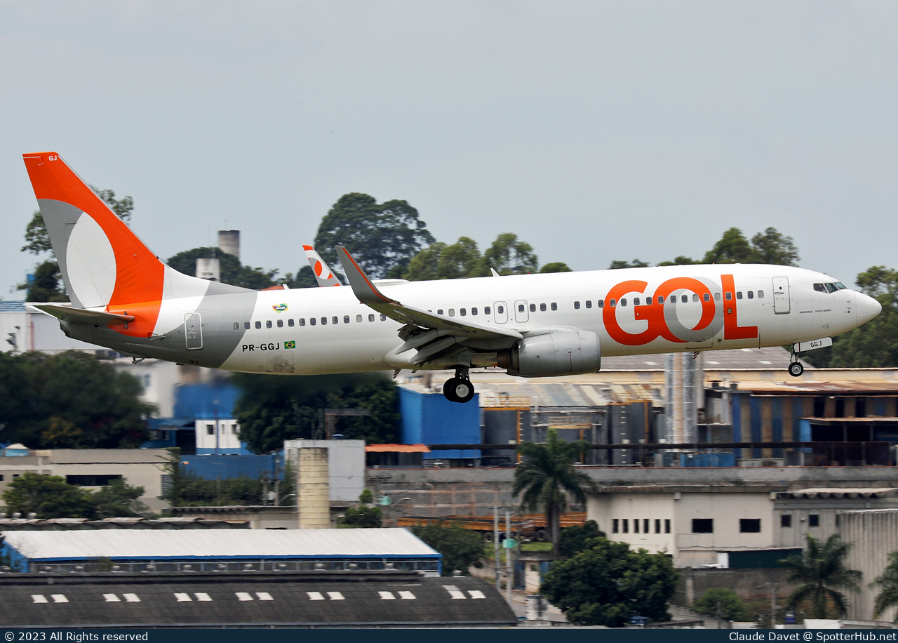 Photo of PR-GGJ - Boeing 737-8EH operated by GOL Linhas Aéreas