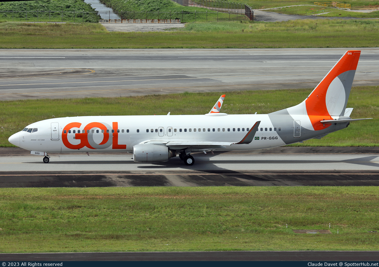 Photo of PR-GGG - Boeing 737-8EH operated by GOL Linhas Aéreas