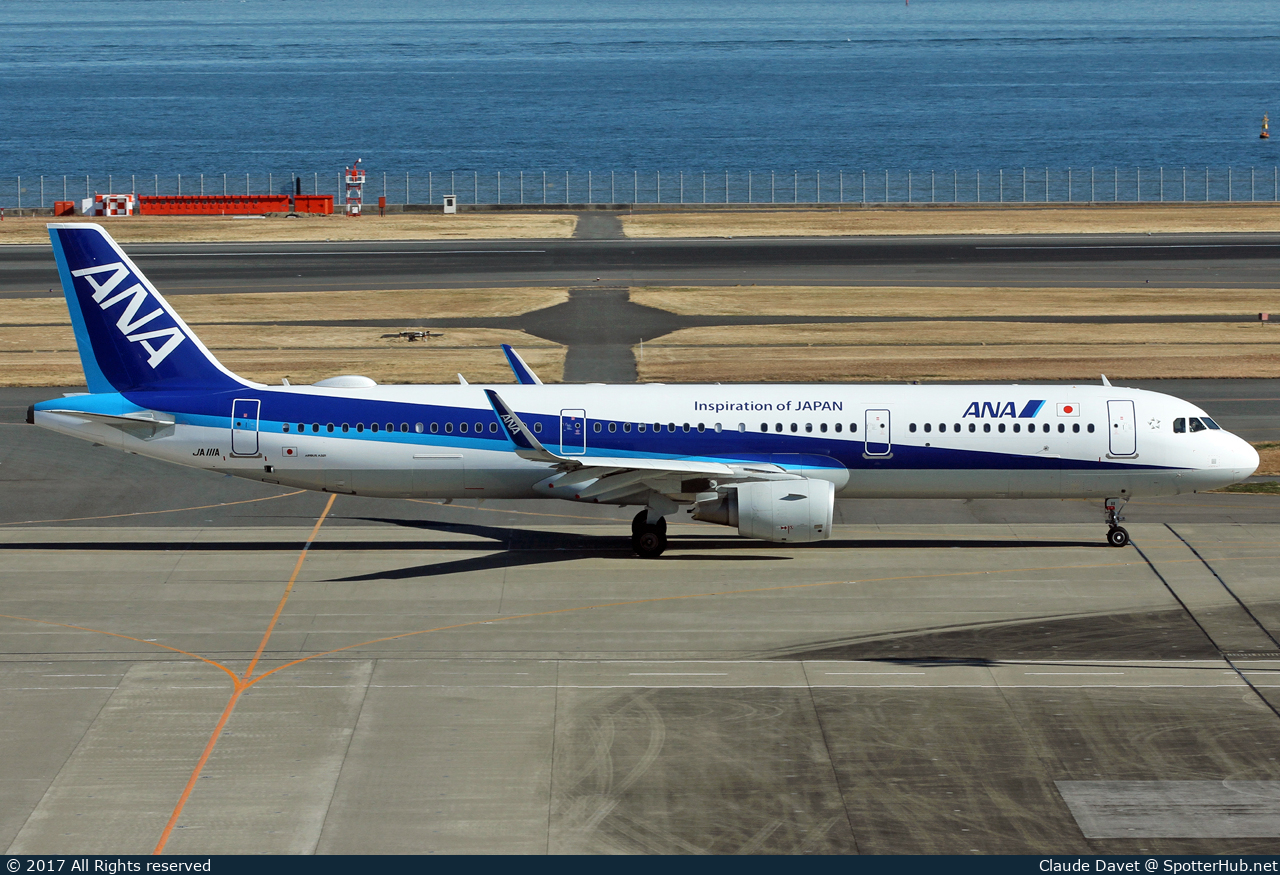Photo of JA111A - Airbus A321-211 operated by ANA All Nippon Airways
