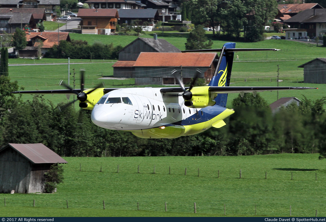 Photo of HB-AEO - Dornier 328-110 operated by SkyWork Airlines