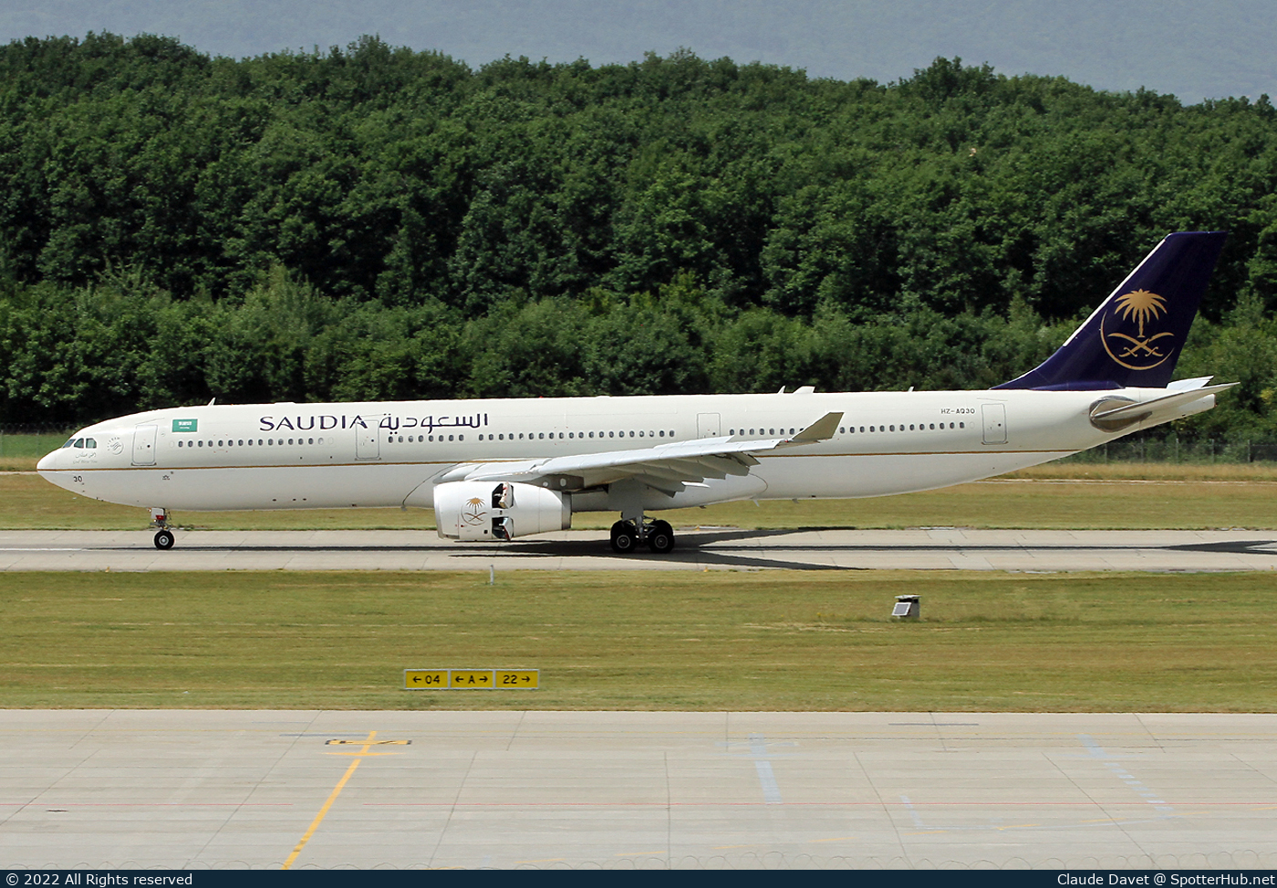 Photo of HZ-AQ30 - Airbus A330-343 operated by Saudia