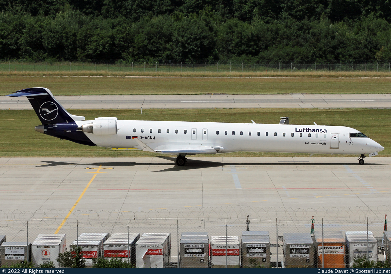 Photo of D-ACNW - Bombardier CRJ-900LR operated by Lufthansa CityLine