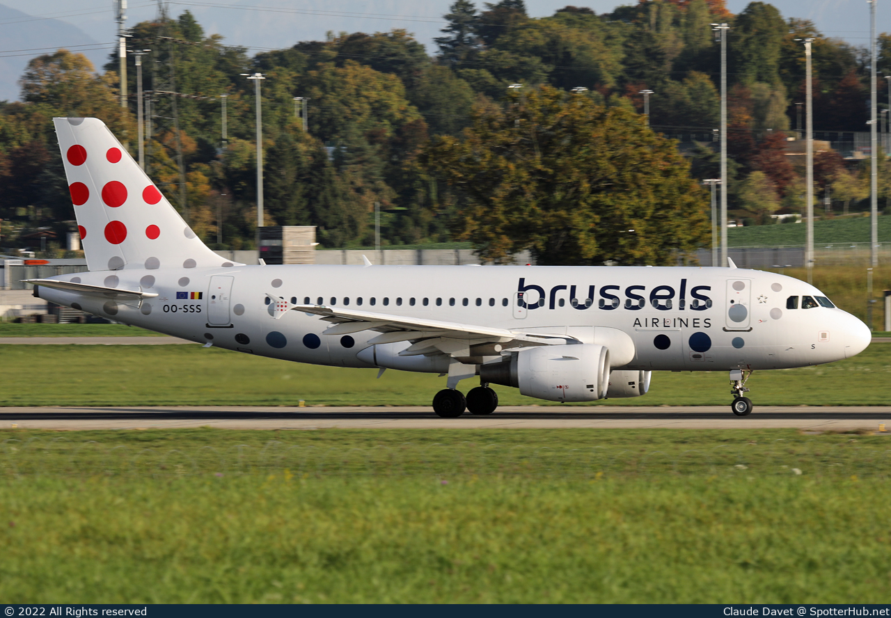 Photo of OO-SSS - Airbus A319-111 operated by Brussels Airlines