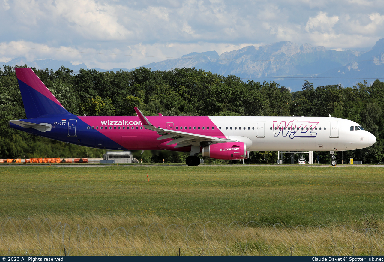 Photo of HA-LTC - Airbus A321-231 operated by Wizz Air