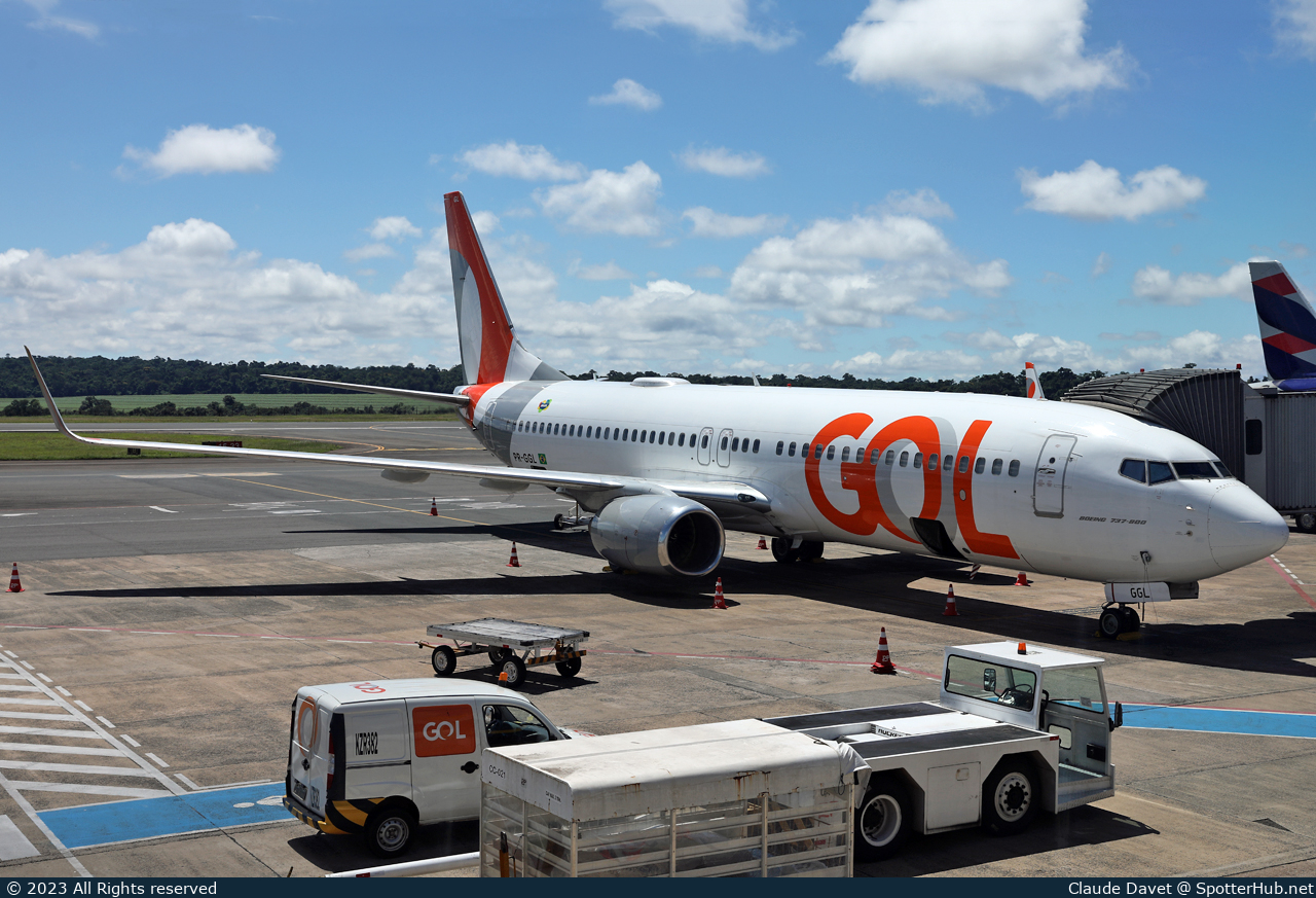 Photo of PR-GGL - Boeing 737-8EH operated by GOL Linhas Aéreas