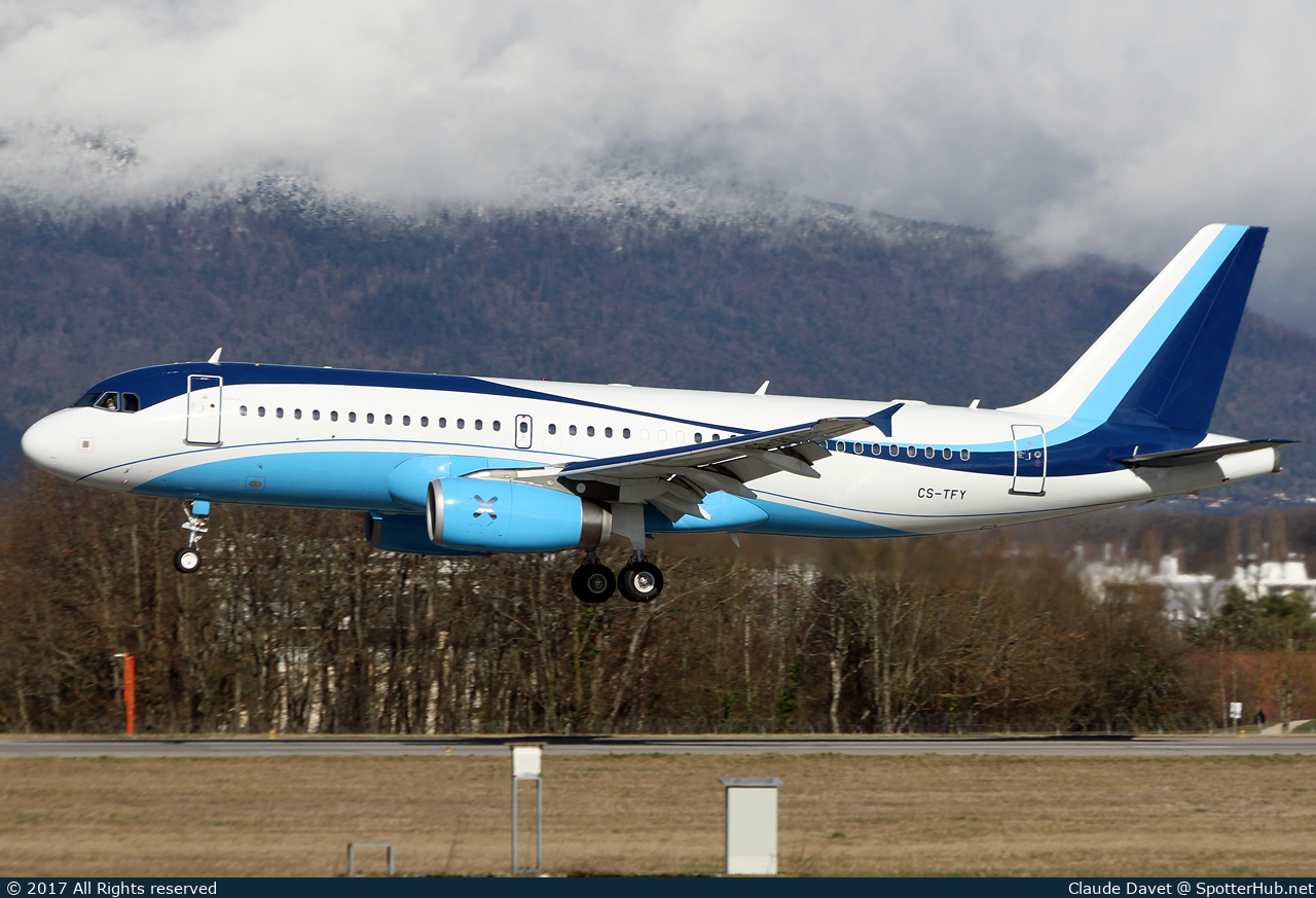 Photo of CS-TFY - Airbus A320-232 operated by Masterjet Aviação Executiva