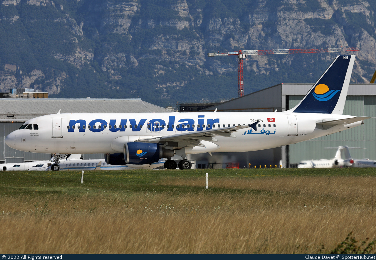 Photo of TS-INH - Airbus A320-214 operated by Nouvelair
