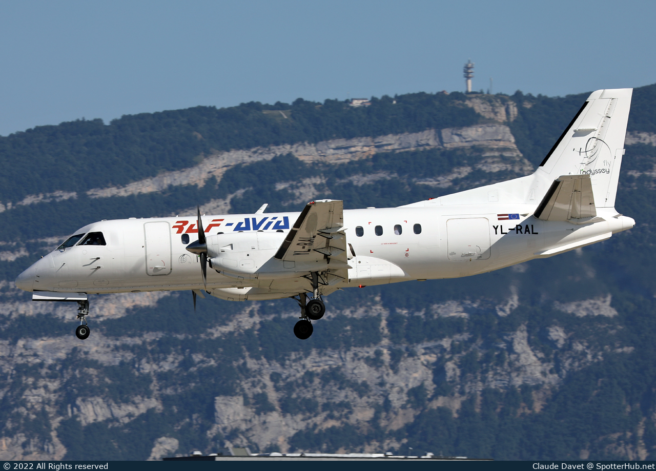 Photo of YL-RAL - Saab 340A(QC) operated by L'odyssey (opb RAF-Avia)