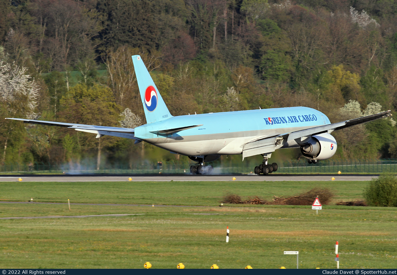 Photo of HL8005 - Boeing 777-FB5 operated by Korean Air Cargo