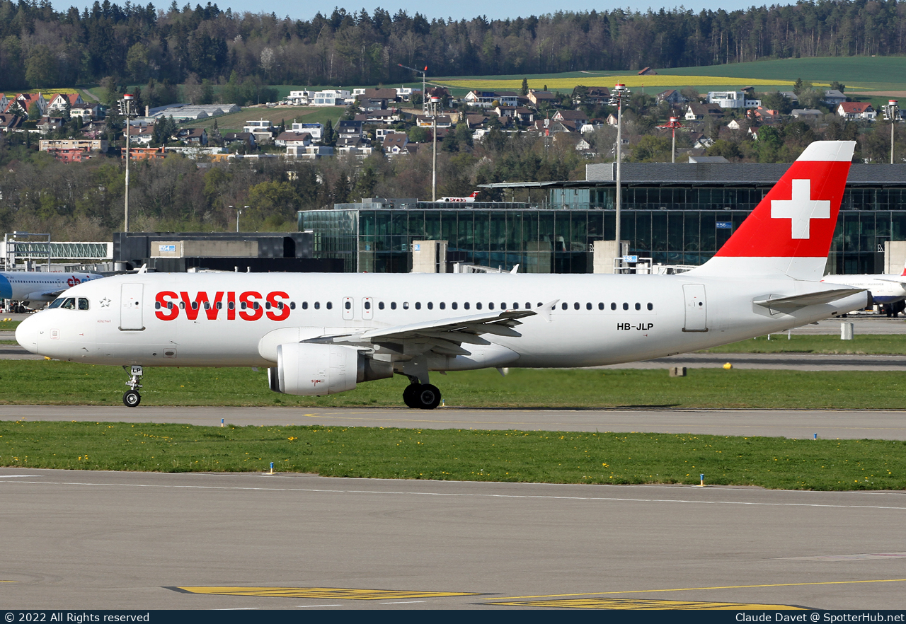 Photo of HB-JLP - Airbus A320-214 operated by Swiss International Air Lines