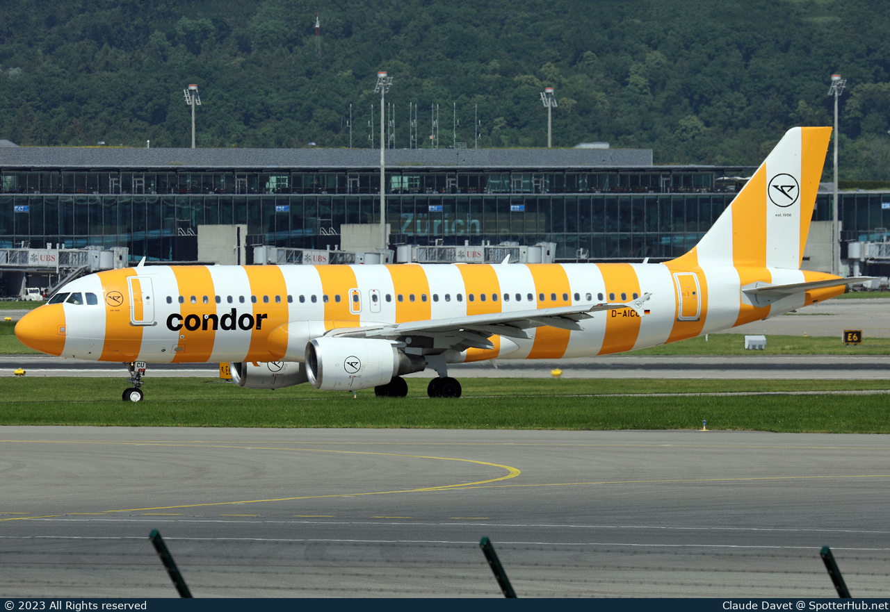 Photo of D-AICU - Airbus A320-214 operated by Condor