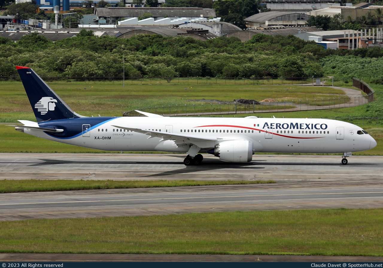 Photo of XA-DHM - Boeing 787-9 Dreamliner operated by Aeroméxico