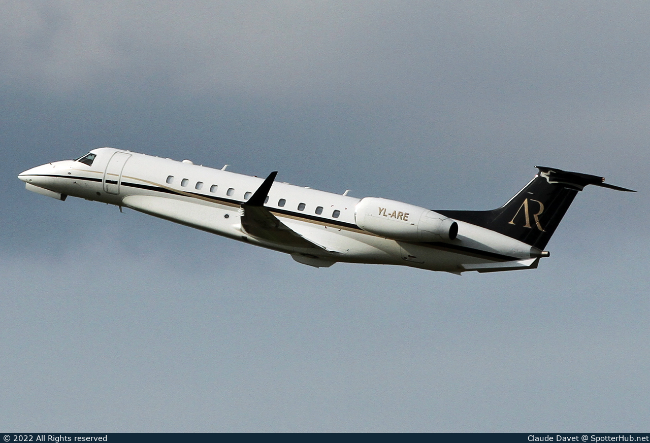 Photo of YL-ARE - Embraer Legacy 600 operated by Union Aviation