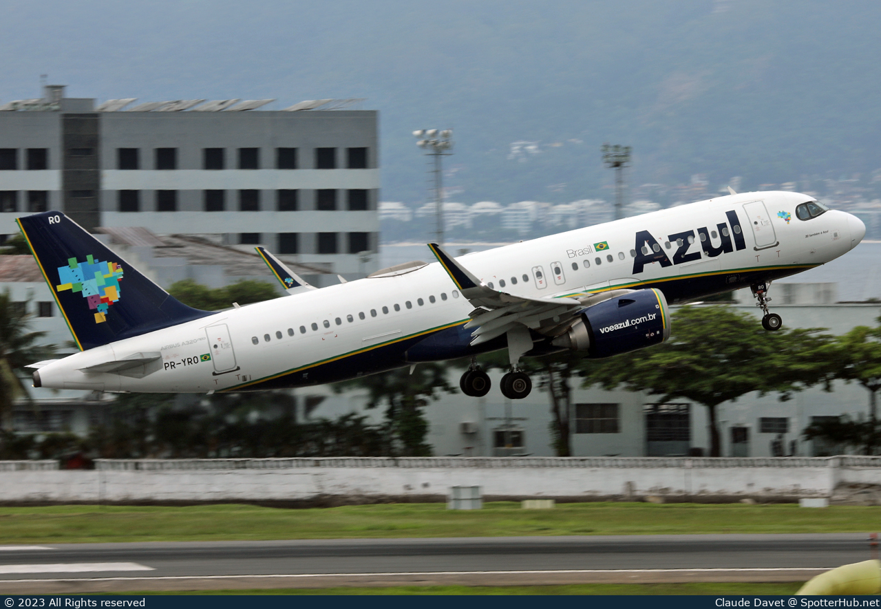 Photo of PR-YRO - Airbus A320-253N operated by Azul