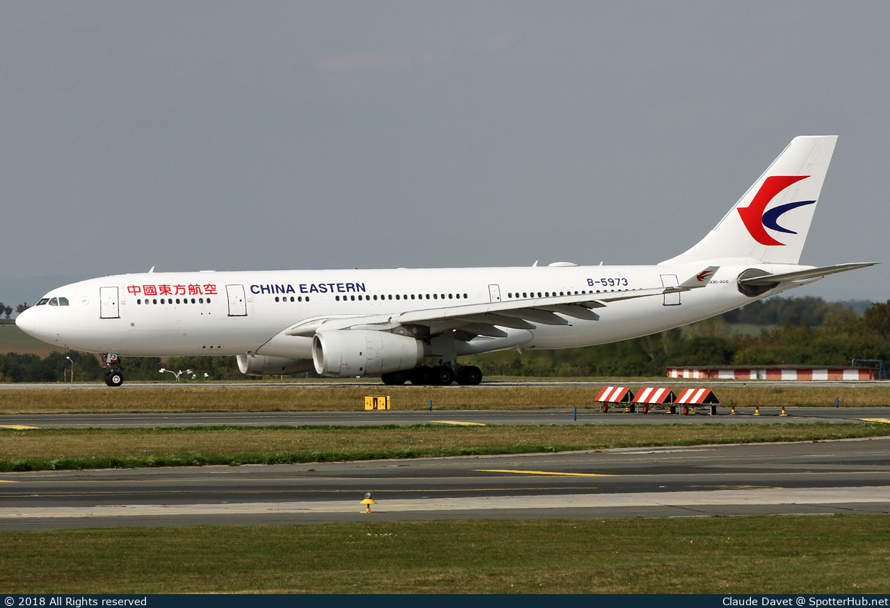 Photo of B-5973 - Airbus A330-243 operated by China Eastern Airlines