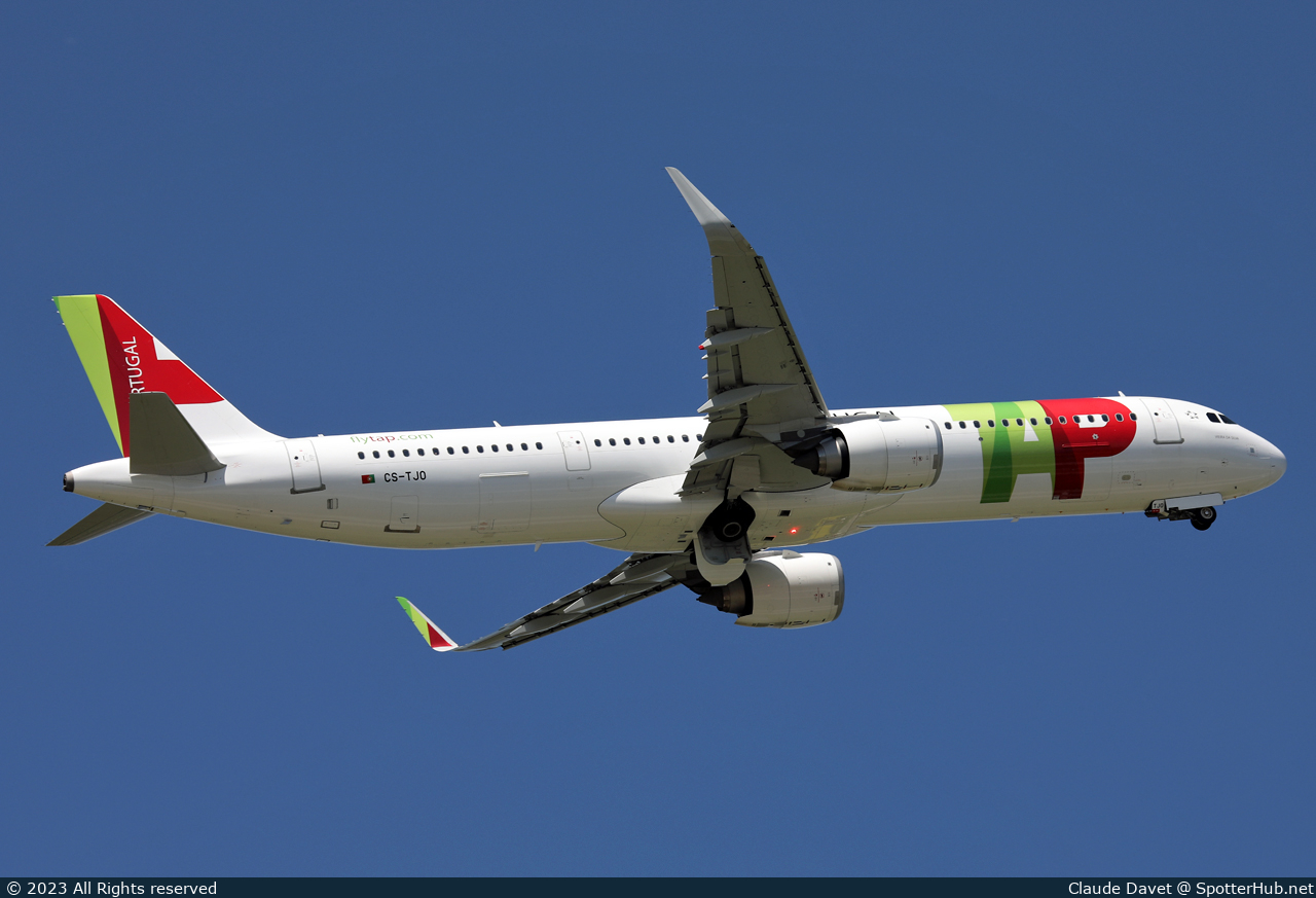 Photo of CS-TJO - Airbus A321-251NX operated by TAP Air Portugal