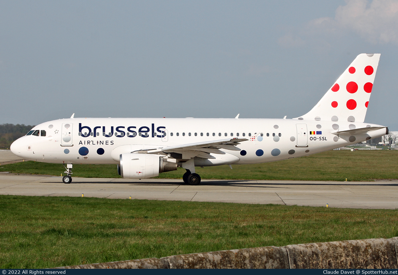 Photo of OO-SSL - Airbus A319-111 operated by Brussels Airlines