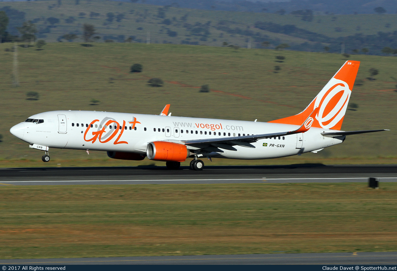 Photo of PR-GXN - Boeing 737-8EH operated by GOL Linhas Aéreas