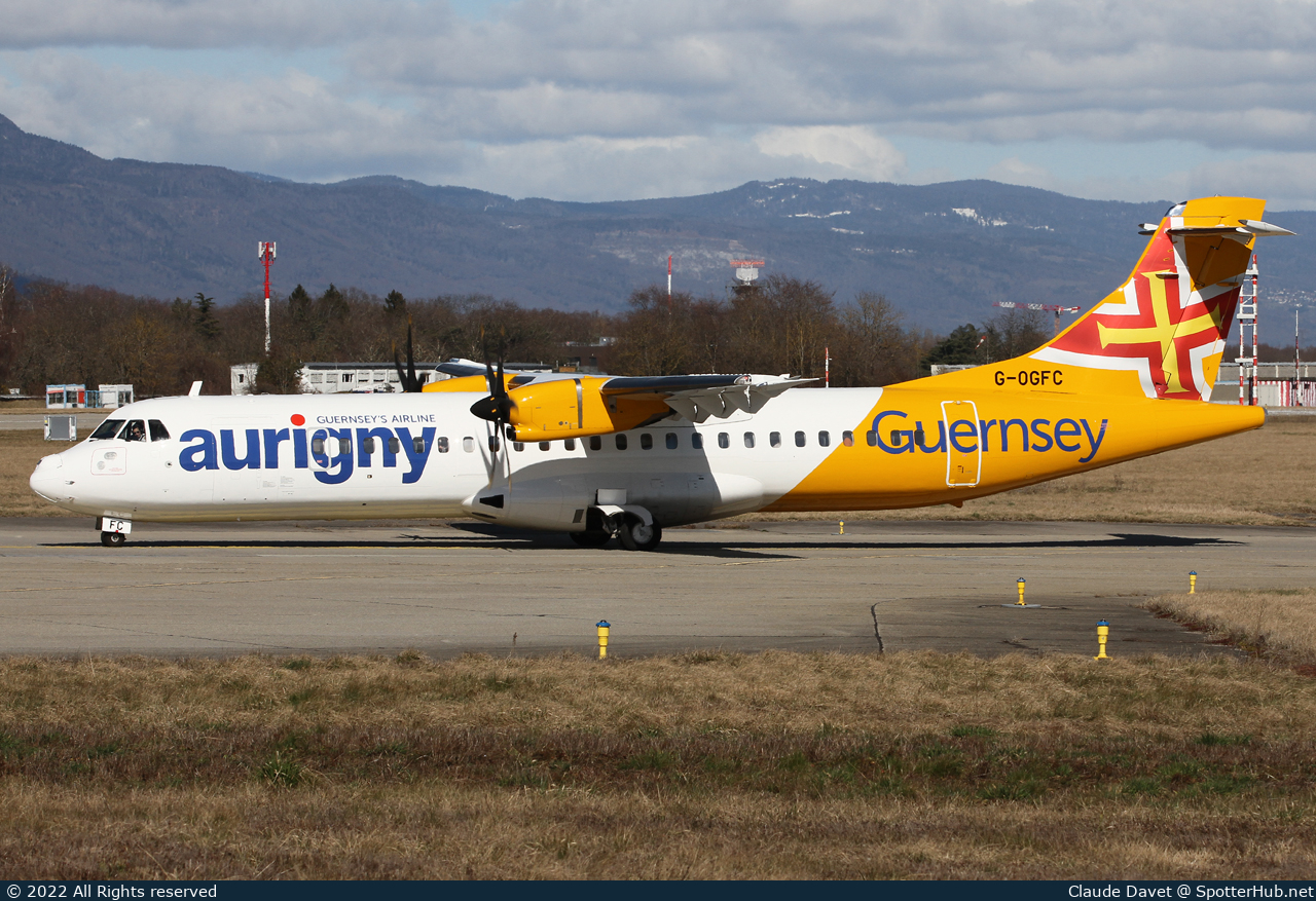 Photo of G-OGFC - ATR 72-600 operated by Aurigny Air Services