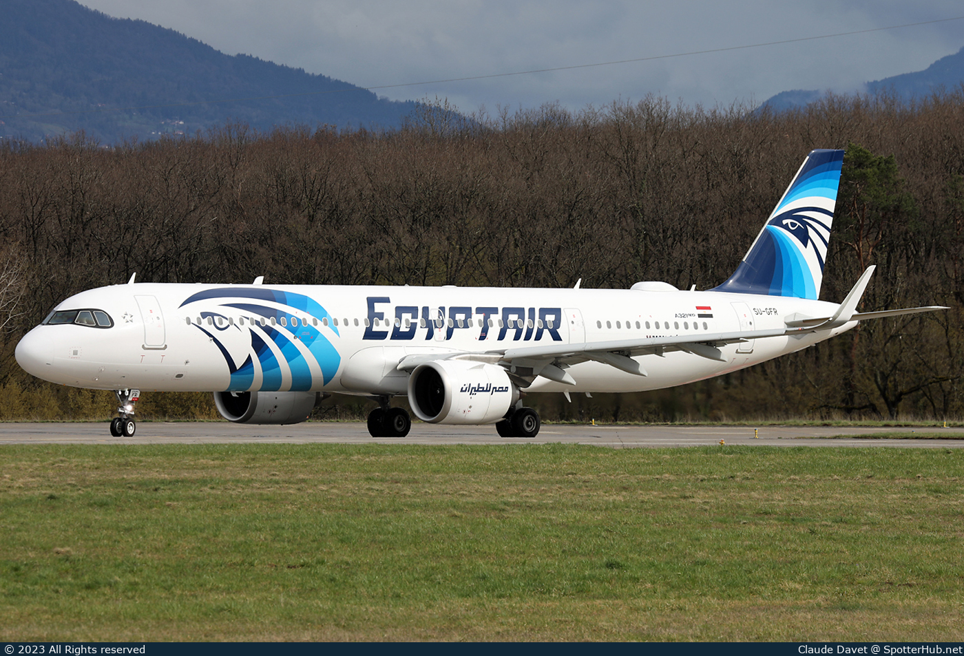 Photo of SU-GFR - Airbus A321-251NX operated by Egyptair