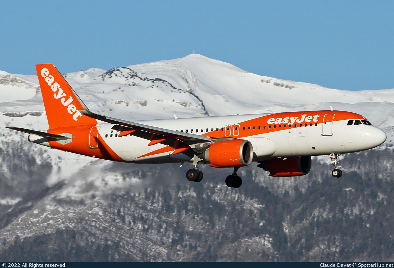 Photo of G-UZHR - Airbus A320-251N operated by easyJet