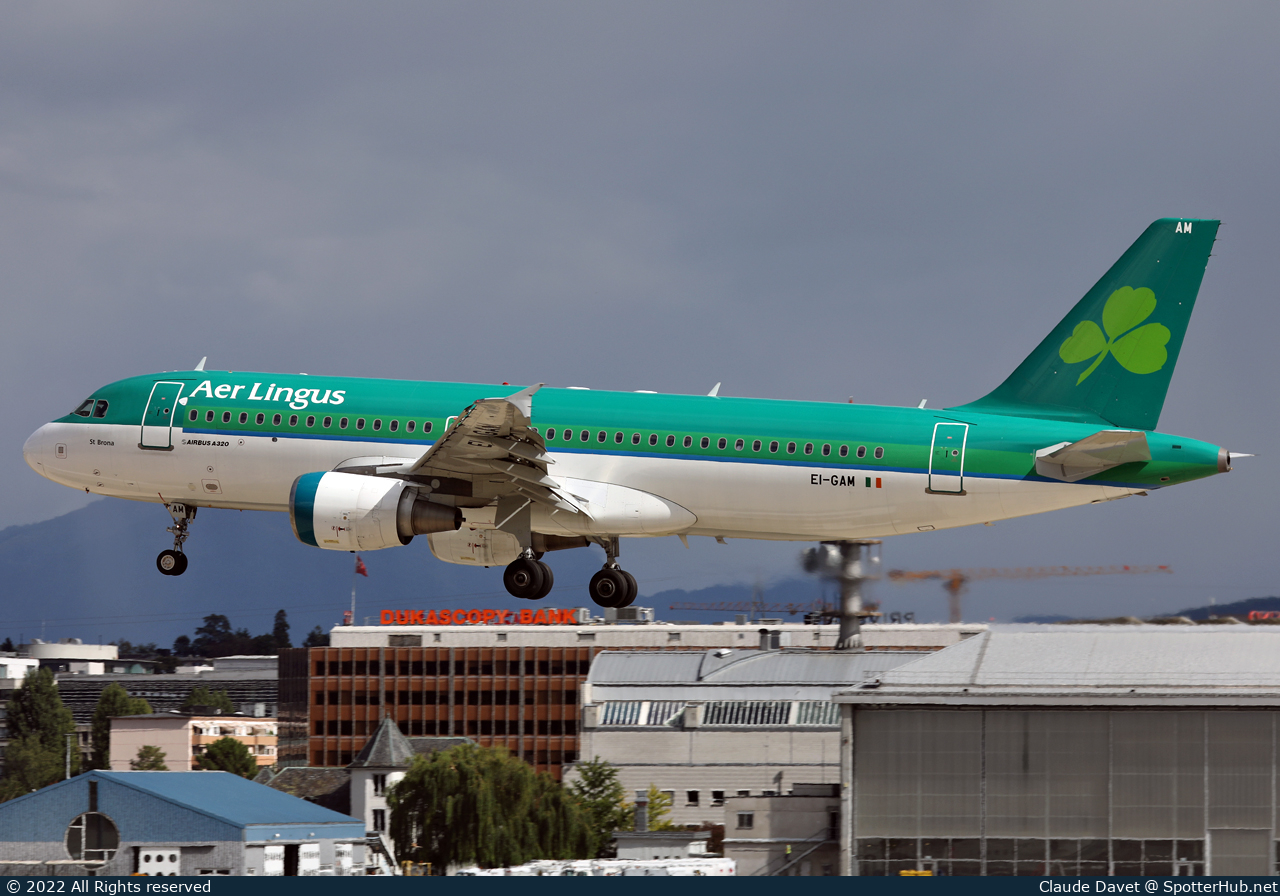Photo of EI-GAM - Airbus A320-214 operated by Aer Lingus