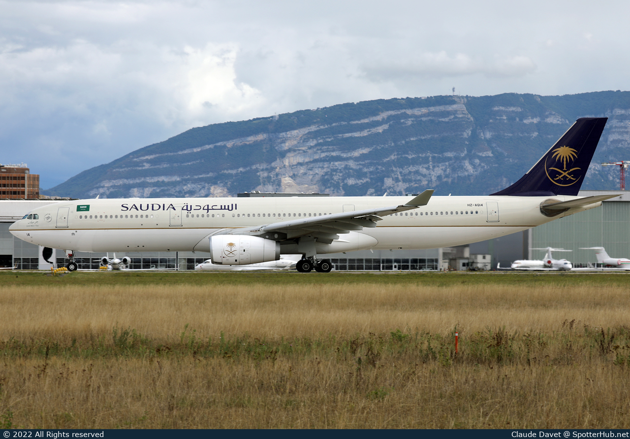 Photo of HZ-AQ14 - Airbus A330-343 operated by Saudia