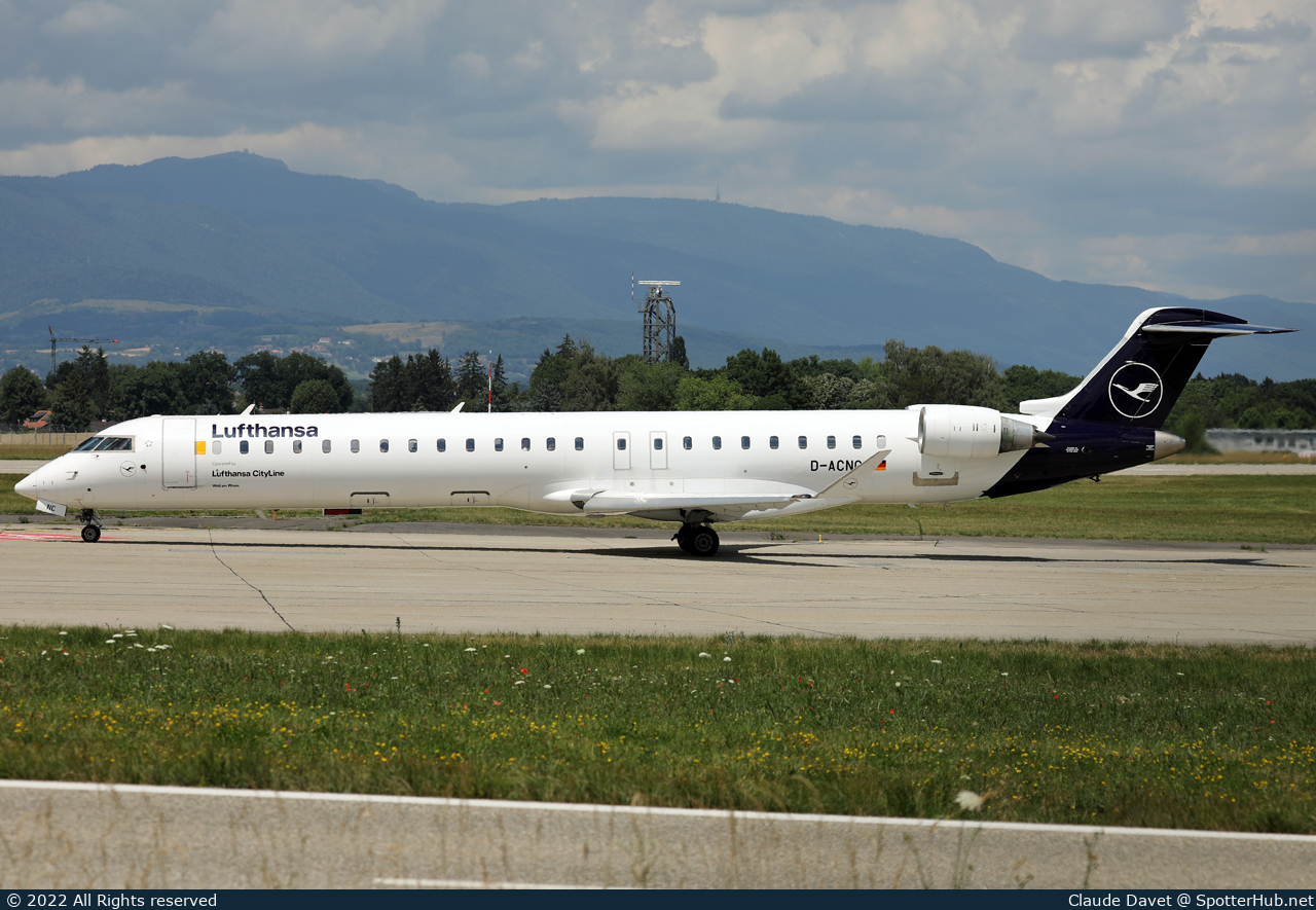 Photo of D-ACNC - Bombardier CRJ-900LR operated by Lufthansa CityLine