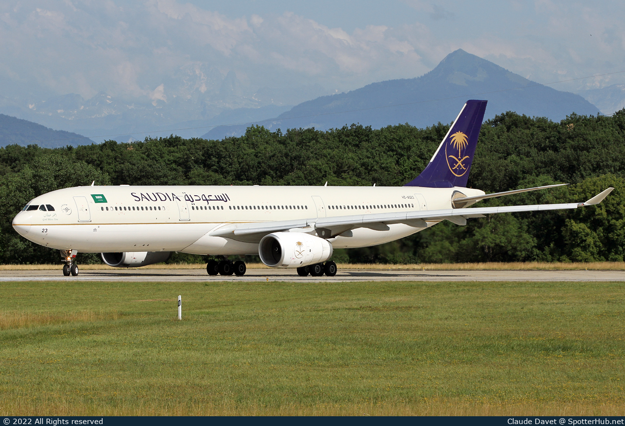 Photo of HZ-AQ23 - Airbus A330-343 operated by Saudia