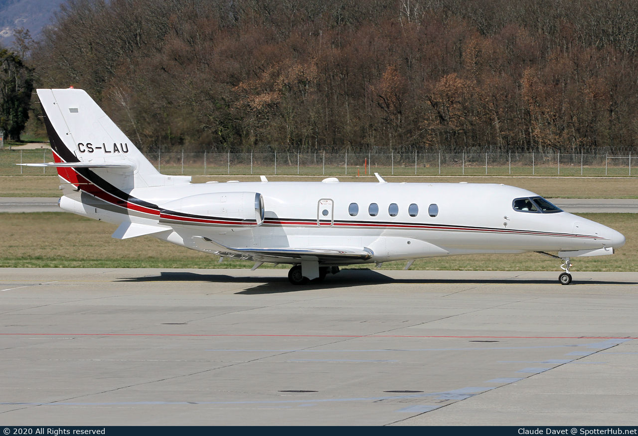 Photo of CS-LAU - Cessna 680A Citation Latitude operated by NetJets Europe