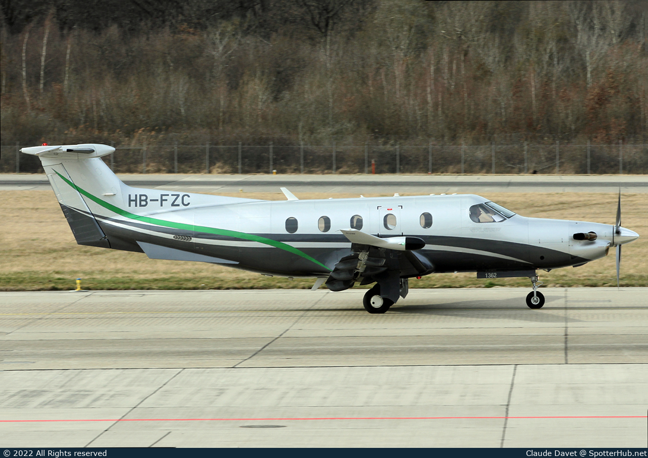 Photo of HB-FZC - Pilatus PC-12 NG operated by Albinati Aeronautics
