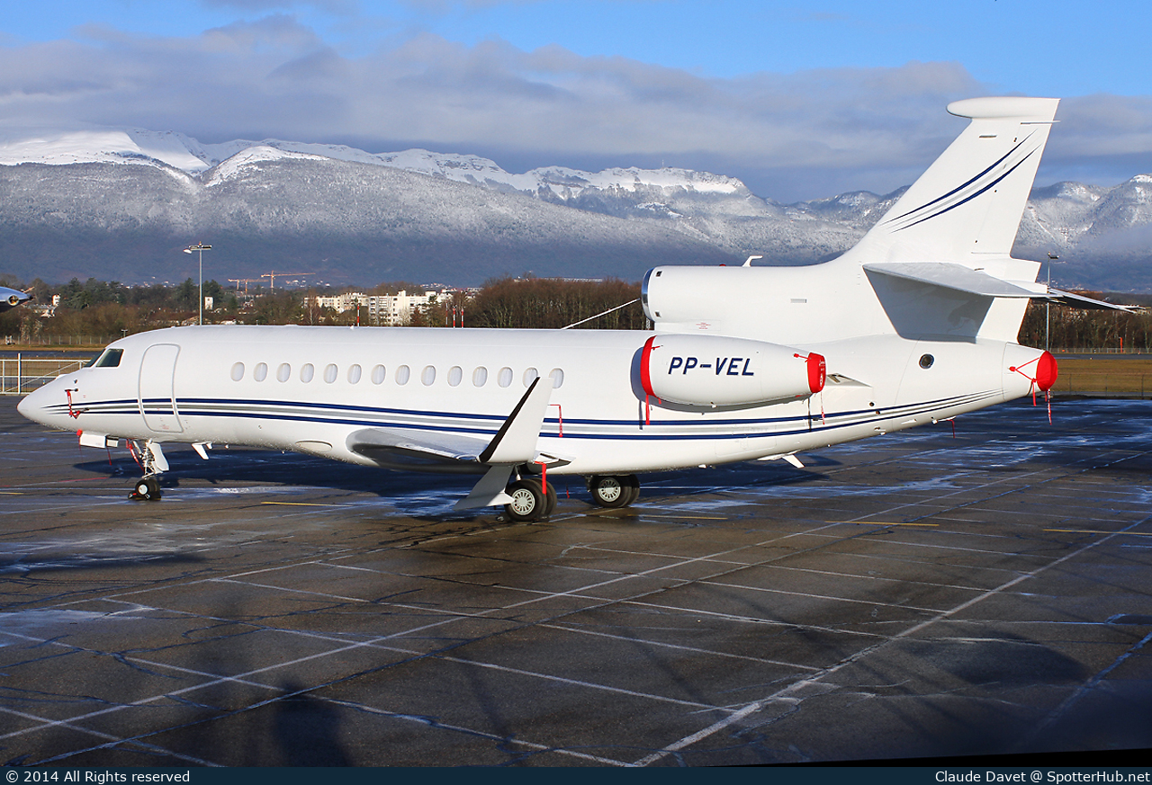 Photo of PP-VEL - Dassault Falcon 7X operated by Private