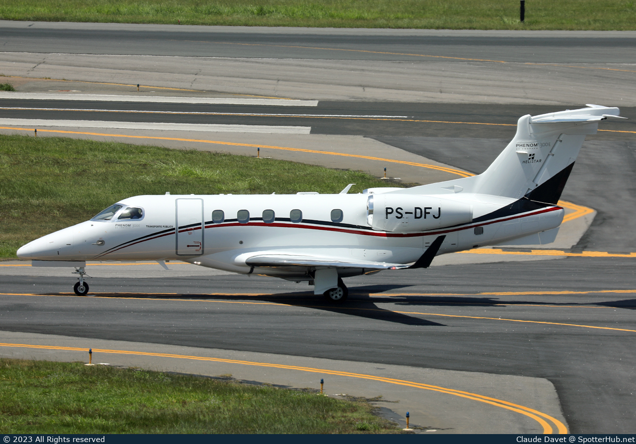 Photo of PS-DFJ - Embraer Phenom 300E operated by Helistar Táxi Aéreo
