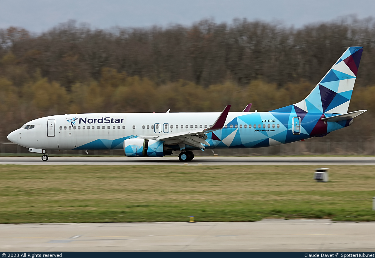 Photo of VQ-BBX - Boeing 737-8JP operated by NordStar