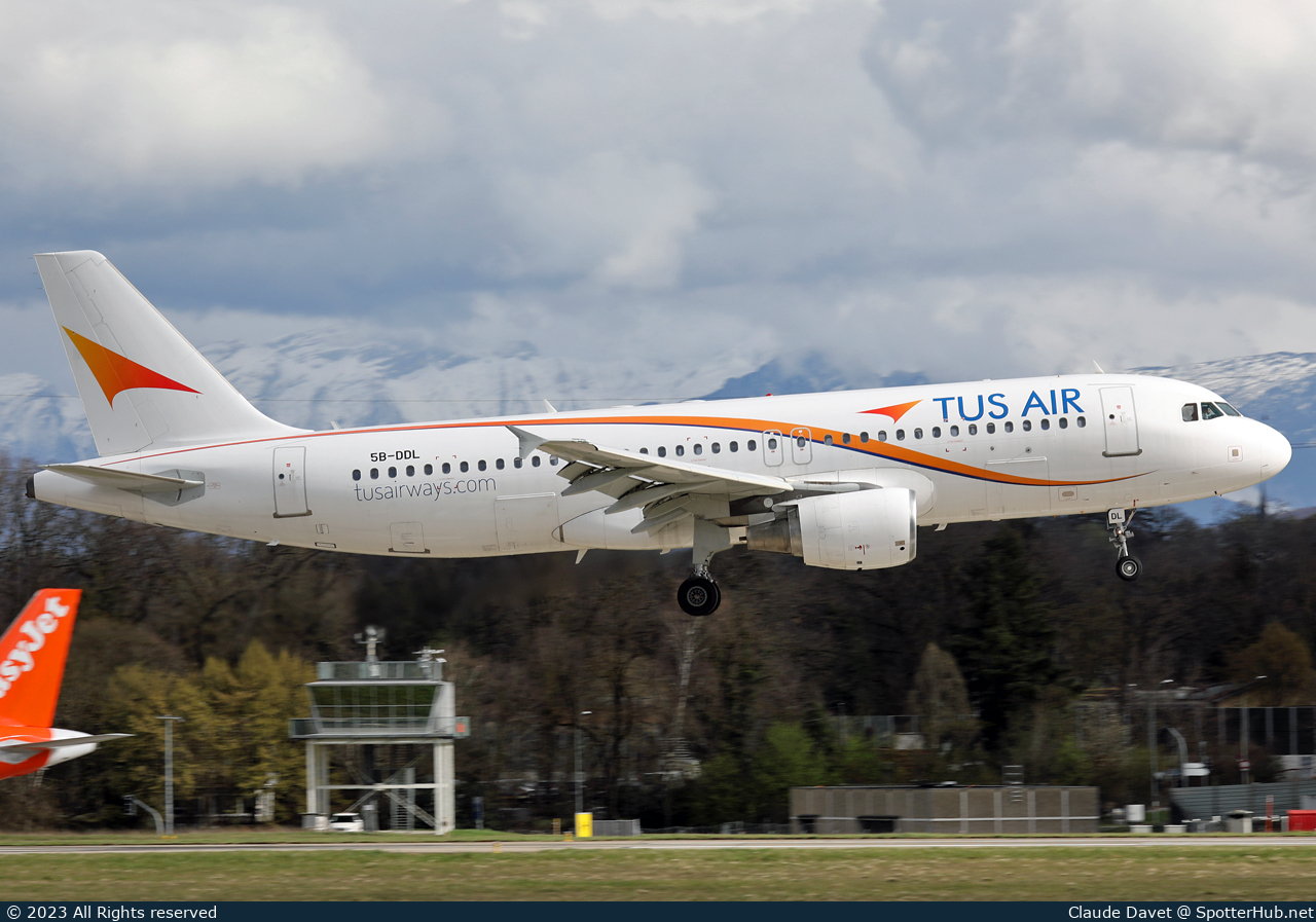 Photo of 5B-DDL - Airbus A320-214 operated by TUS Airways