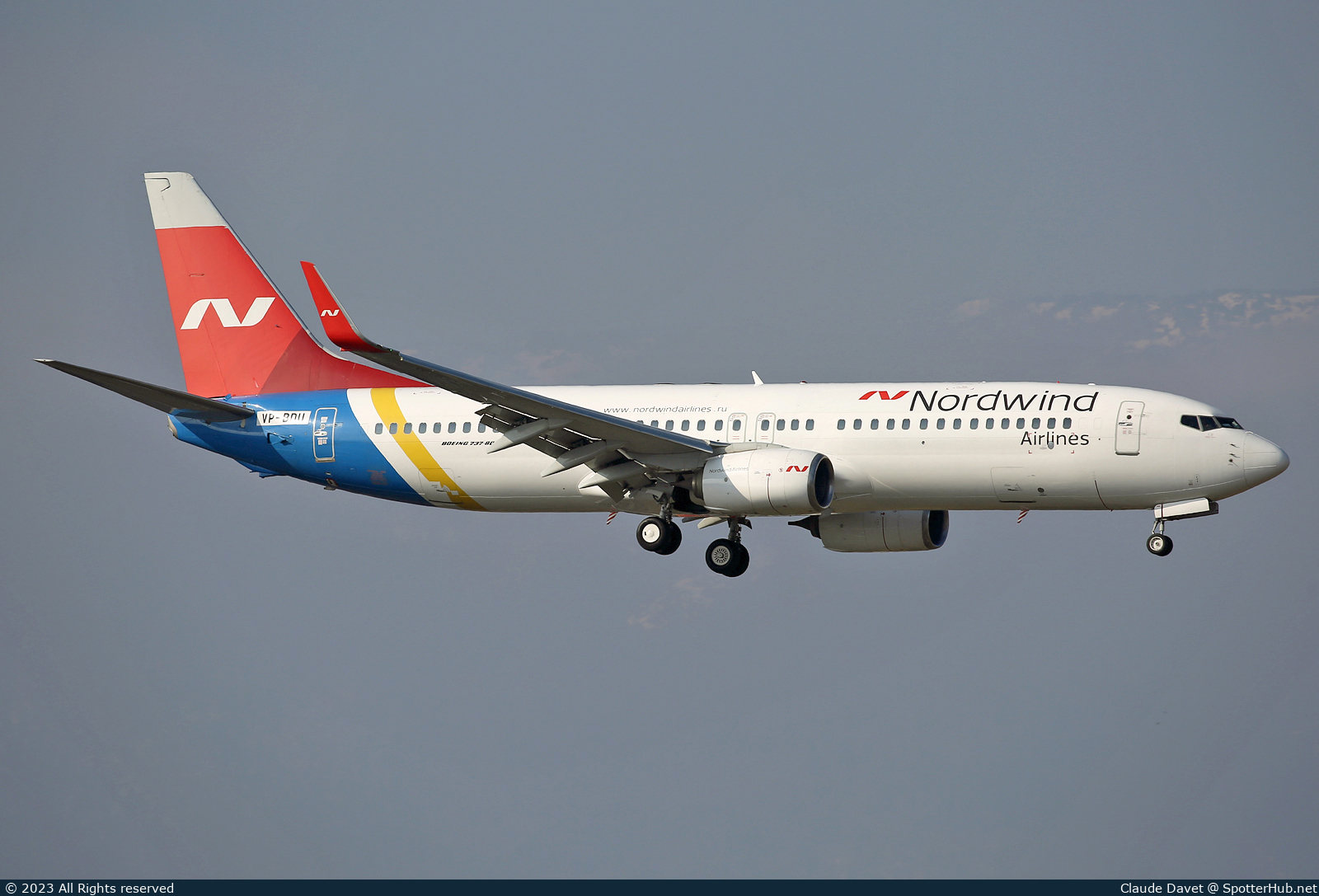 Photo of VP-BDU - Boeing 737-8KV operated by Nordwind Airlines