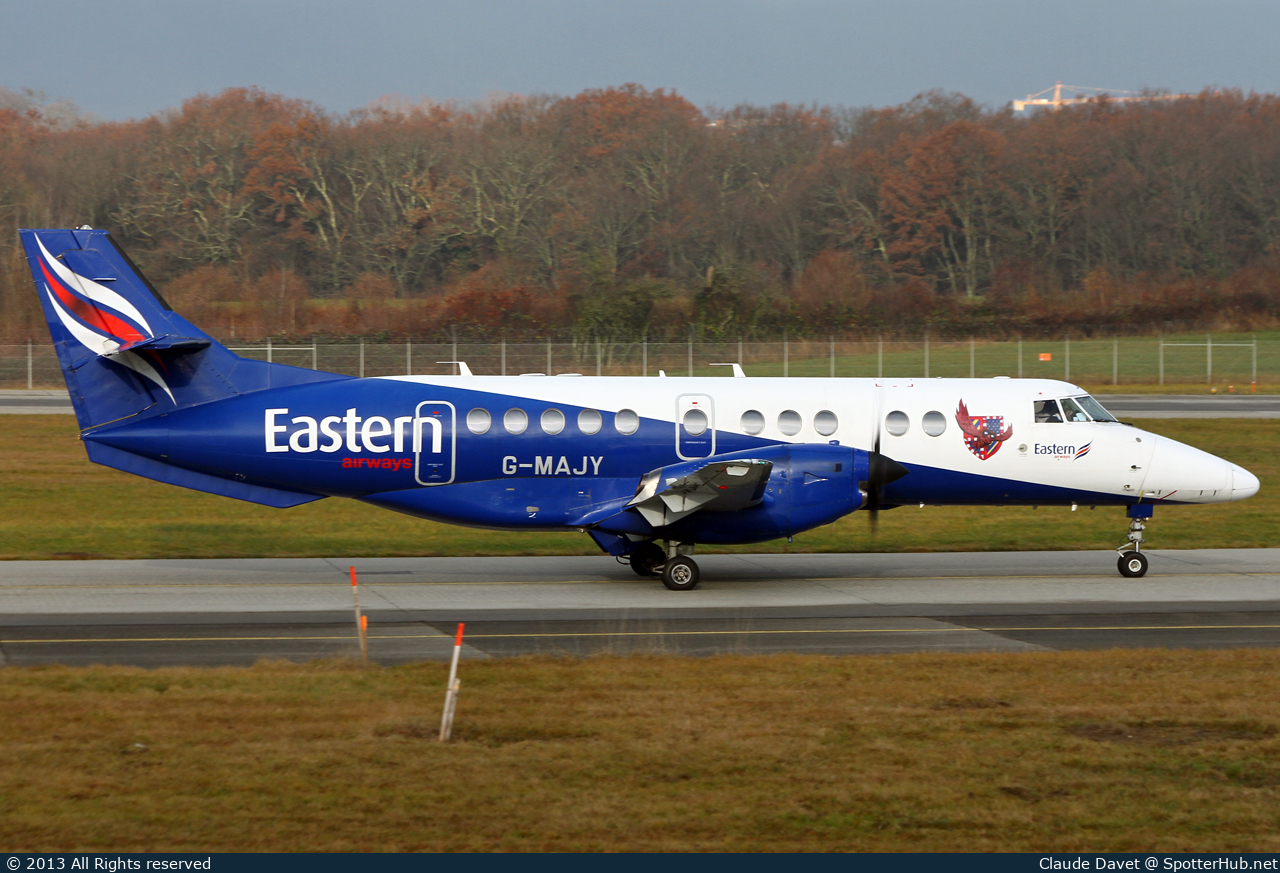 Photo of G-MAJY - British Aerospace Jetstream 41 operated by Eastern Airways